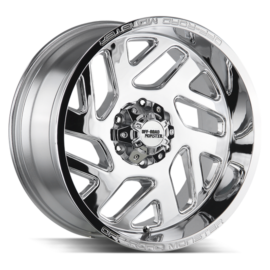 M190639N19 - Off Road Monster M19 M19 20X10 6X139.7 -19mm Chrome - Off Road Monster Wheels Canada