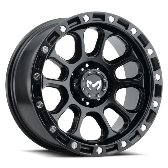 M204-2090512701A - MKW Offroad M204 20X9 5X127 1mm Satin Black Wheel - MKW Offroad Wheels Canada