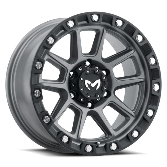 M205-1785512700G - MKW Offroad M205 17X8.5 5X127 0mm Matte Grey Wheel - MKW Offroad Wheels Canada