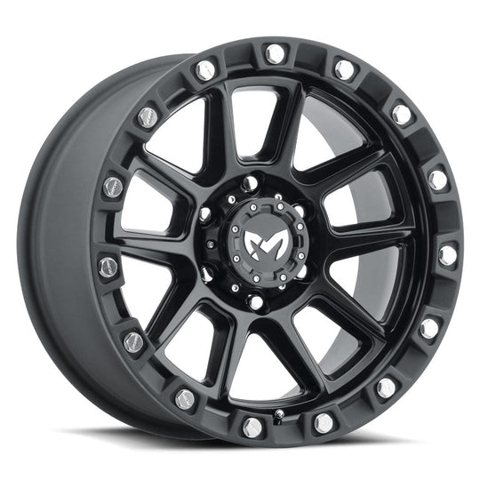M205-2090512701A - MKW Offroad M205 20X9 5X127 1mm Satin Black Wheel - MKW Offroad Wheels Canada