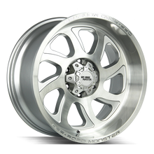 Load image into Gallery viewer, M220639N19BFS - Off Road Monster M22 M22 20X10 6X139.7 -19mm Brushed Face Silver - Off Road Monster Wheels Canada
