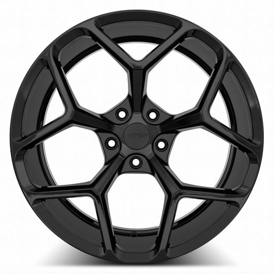 M22820A152043BK - MRR M228 20X11 5X120 43MM Gloss Black For Chevy Camaro Z28 Style - MRR Wheels Canada