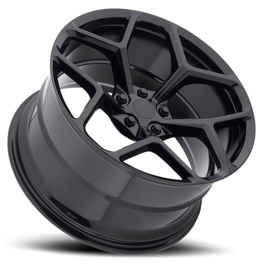 M228209052035BK - MRR M228 20X9 5X120 35MM Gloss Black For Chevy Camaro Z28 Style - MRR Wheels Canada