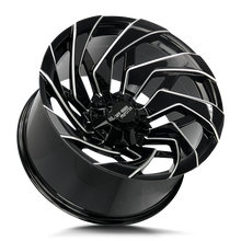 Load image into Gallery viewer, M240000N19GBML - Off Road Monster M24 M24 20X10 BLANK -19mm Gloss Black Milled - Off Road Monster Wheels Canada