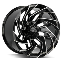 Load image into Gallery viewer, M24212885N44GBML - Off Road Monster M24 22X12 8X180 / 8X165.1 -44mm Gloss Black - Off Road Monster Wheels Canada