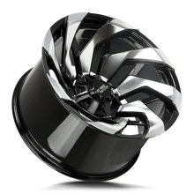 Load image into Gallery viewer, M240000N19GBM - Off Road Monster M24 M24 20X10 BLANK -19mm Gloss Black Machined - Off Road Monster Wheels Canada