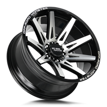 Load image into Gallery viewer, M250000N19GBM - Off Road Monster M25 M25 20X10 BLANK -19mm Gloss Black Machined - Off Road Monster Wheels Canada