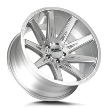 Load image into Gallery viewer, M250527N19BFS - Off Road Monster M25 M25 20X10 5X127 -19mm Brushed Face Silver - Off Road Monster Wheels Canada
