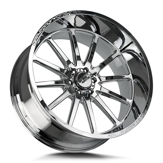 M26612000N44C - Off Road Monster M26 M26 26X12 BLANK -44mm Chrome - Off Road Monster Wheels Canada