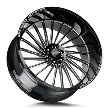 Load image into Gallery viewer, M27612000N44GBML - Off Road Monster M27 M27 26X12 BLANK -44mm Gloss Black Milled - Off Road Monster Wheels Canada