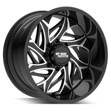 Charger l'image dans la galerie, M28212607N44GBML - Off Road Monster M28 22X12 6X139.7 / 6X135 -44mm Gloss Black - Off Road Monster Wheels Canada