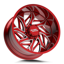 Load image into Gallery viewer, M28212607N44RML - Off Road Monster M28 22X12 6X139.7 / 6X135 -44mm Red - Off Road Monster Wheels Canada
