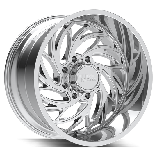 M29212607N44C - Off Road Monster M29 22X12 6X135 / 6X139.7 -44mm Chrome - Off Road Monster Wheels Canada