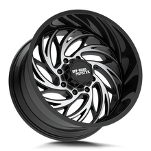 Charger l'image dans la galerie, M29212607N44GBM - Off Road Monster M29 22X12 6X135 / 6X139.7 -44mm Gloss Black, Machined - Off Road Monster Wheels Canada