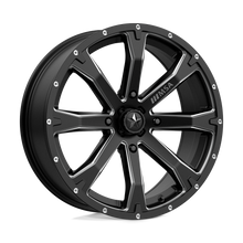 Load image into Gallery viewer, M42-08756 - MSA M42 Bounty 18X7 4X156  10mm Satin Black Milled - MSA Wheels Canada