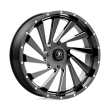Load image into Gallery viewer, M46-024737M - MSA M46 Blade 24X7 4X137  0mm Gloss Black Milled - MSA Wheels Canada