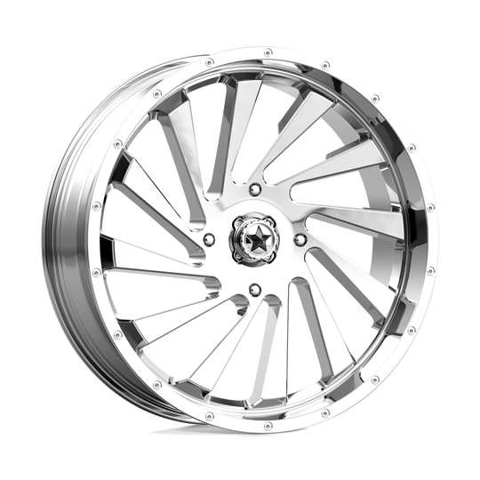 M46-018756C - MSA M46 Blade 18X7 4X156  0mm Chrome - MSA Wheels Canada