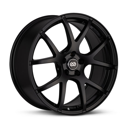 480-880-5140BK - Enkei M52 18X8 5X110 40mm Matte Black - Enkei Wheels Canada