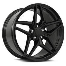 Charger l'image dans la galerie, M75519A152055BK - MRR M755 19X11 5X120.65 55MM Gloss Black For Corvette - MRR Wheels Canada