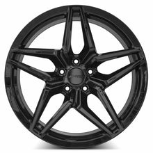 Load image into Gallery viewer, M75520A252050BK - MRR M755 20X12 5X120.65 50MM Gloss Black For Corvette C6 C7 Z06/Grandsport/ZR1 Use Front M75519A052030BK) - MRR Wheels Canada