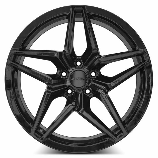 M75520A252050BK - MRR M755 20X12 5X120.65 50MM Gloss Black For Corvette C6 C7 Z06/Grandsport/ZR1 Use Front M75519A052030BK) - MRR Wheels Canada