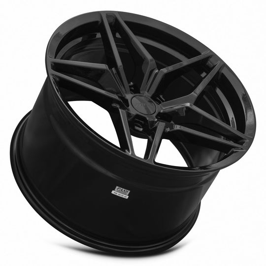 M75519A152055BK - MRR M755 19X11 5X120.65 55MM Gloss Black For Corvette - MRR Wheels Canada