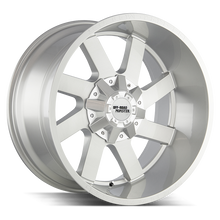 Load image into Gallery viewer, M80212000N44BFS - Off Road Monster M80 M80 22X12 BLANK -44mm Brushed Face Silver - Off Road Monster Wheels Canada