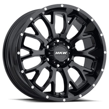 Charger l'image dans la galerie, M95-1890818010BB - MKW Offroad M95 18X9 8X180 10mm Satin Black Wheel - MKW Offroad Wheels Canada