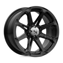 Load image into Gallery viewer, M12-04710 - MSA M12 Diesel 14X7 4X110  10mm Gloss Black - MSA Wheels Canada