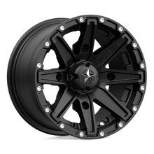 Load image into Gallery viewer, M33-02737 - MSA M33 Clutch 12X7 4X137  10mm Satin Black - MSA Wheels Canada