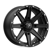 Load image into Gallery viewer, M33-05710 - MSA M33 Clutch 15X7 4X110  10mm Satin Black - MSA Wheels Canada