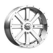 Charger l'image dans la galerie, M34-020737C - MSA M34 Flash 20X7 4X137  0mm Chrome - MSA Wheels Canada