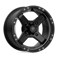 Load image into Gallery viewer, M39-04710 - MSA M39 Cross 14X7 4X110  10mm Satin Black Titanium Tint - MSA Wheels Canada