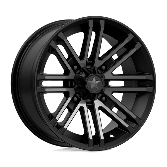M40-05737 - MSA M40 Rogue 15X7 4X137  10mm Satin Black Titanium Tint - MSA Wheels Canada