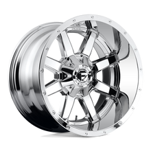 Load image into Gallery viewer, D53620209847 - Fuel Off-Road D536 Maverick 20X12 6X135 6X139.7 -44 mm Chrome Plated - Fuel Off-Road Wheels Canada