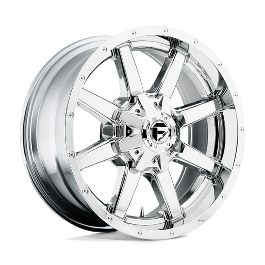 D53620909857 - Fuel Off-Road D536 Maverick 20X9 6X139.7 / 6X135 20mm Chrome Plated - Fuel Off-Road Wheels Canada