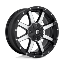 Load image into Gallery viewer, D53720401745 - Fuel Off-Road D537 Maverick 20X14 8X170 -76 mm Matte Black Machined - Fuel Off-Road Wheels Canada
