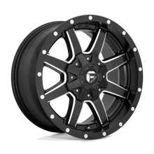 Load image into Gallery viewer, D53817902657 - Fuel Off-Road D538 Maverick 17X9 5X114.3 ET 20mm Matte Black Milled - Fuel Off-Road Wheels Canada