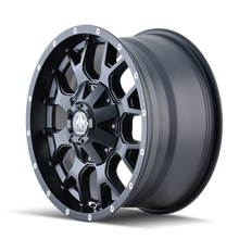 Load image into Gallery viewer, 8015-2994MB30 - Mayhem Warrior 20X9 6X120 30mm Matte Black - Mayhem Wheels Canada