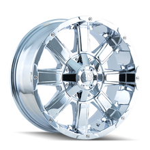 Load image into Gallery viewer, 8030-8976C18 - Mayhem Chaos 18X9 8X165.1 / 8X170 ET 18mm Chrome - Mayhem Wheels Canada