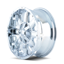 Charger l'image dans la galerie, 8030-2278C - Mayhem Chaos 20X12 8X180 /  ET -44mm Chrome - Mayhem Wheels Canada