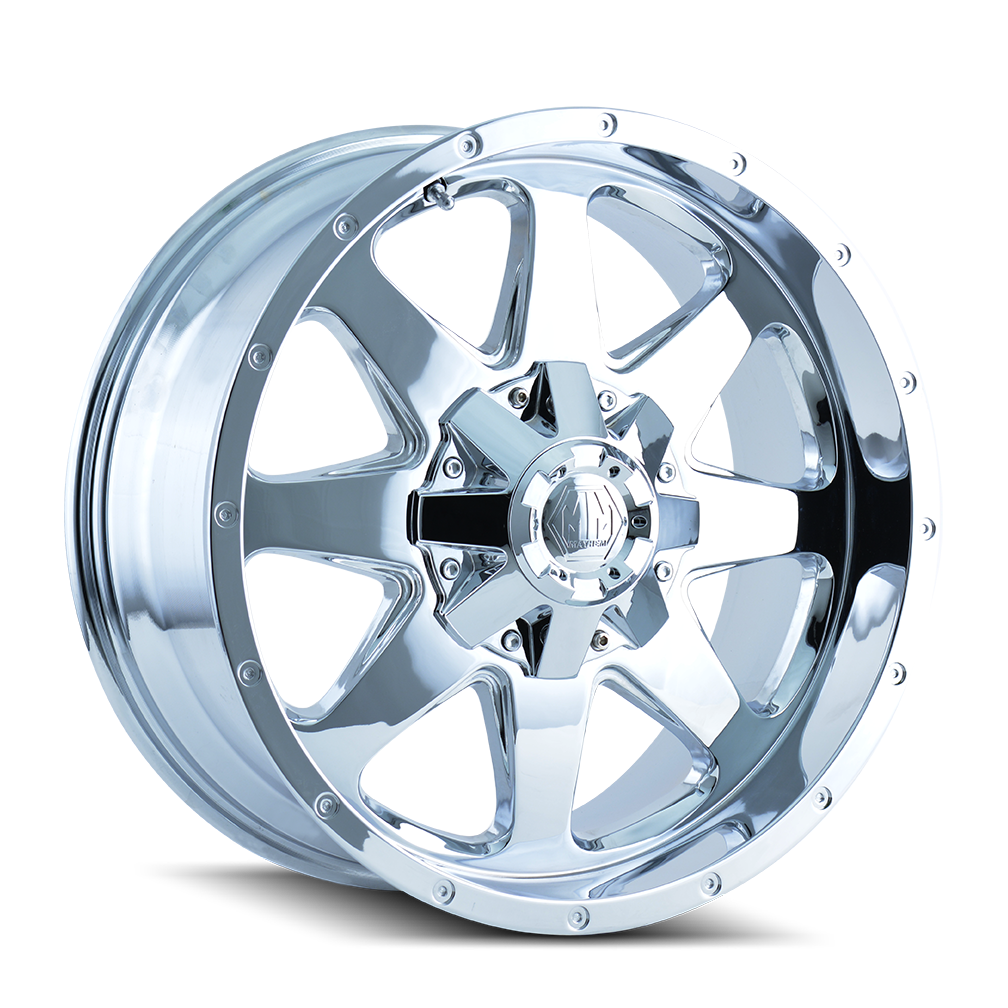 8040-7952C18 - Mayhem Tank 17X9 5X127 18mm Chrome - Mayhem Wheels Canada