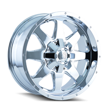 Charger l&#39;image dans la galerie, 8040-7952C18 - Mayhem Tank 17X9 5X127 18mm Chrome - Mayhem Wheels Canada