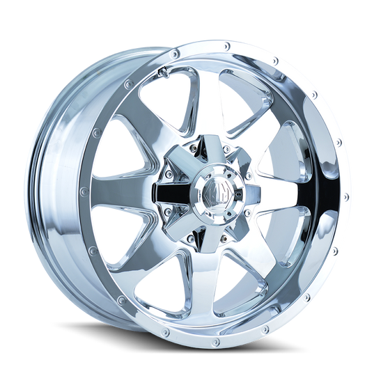 8040-7937C18 - Mayhem Tank 17X9 6X135 / 6X139.7 ET 18mm Chrome - Mayhem Wheels Canada