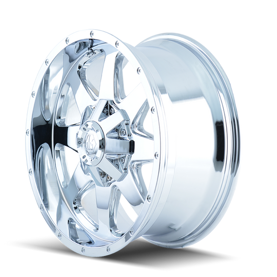 8040-8978C - Mayhem Tank 18X9 8X180 /  ET 25mm Chrome - Mayhem Wheels Canada
