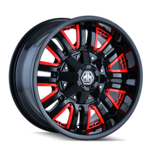 Load image into Gallery viewer, 8070-8956B18 - Mayhem Assault 18X9 5X114.3 / 5X127 ET 18mm Gloss Black - Mayhem Wheels Canada