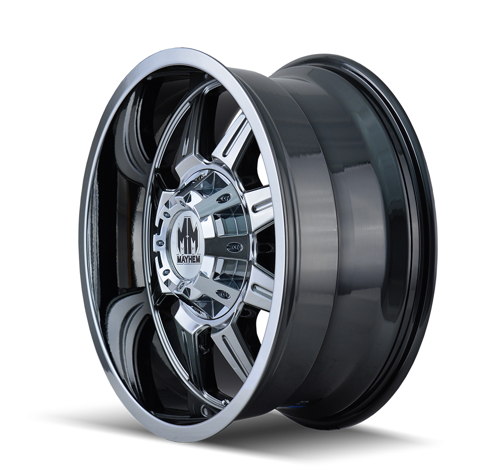 8100-2976C18 - Mayhem Monstir 20X9 8X165.1 18mm Chrome - Mayhem Wheels Canada