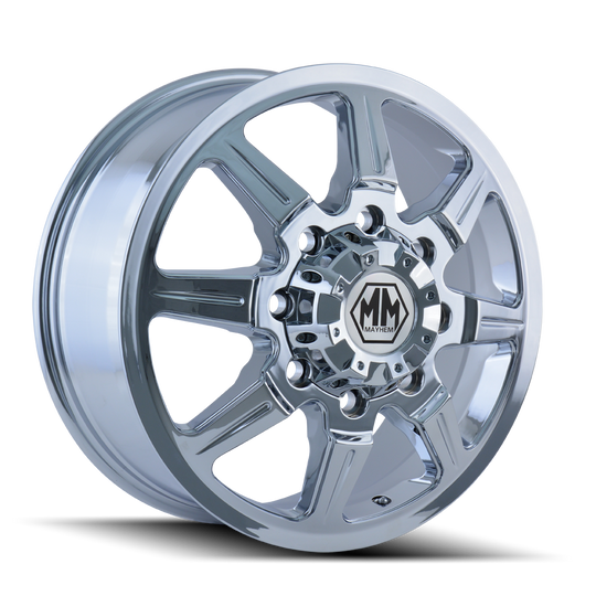 8101-22870CI - Mayhem Monstir 22X8.25 8X170 /  ET 127mm Chrome - Mayhem Wheels Canada
