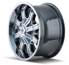 Charger l'image dans la galerie, 8102-2976C12 - Mayhem Beast 20X9 8X165.1 / 8X170 ET -12mm Chrome - Mayhem Wheels Canada