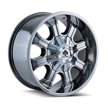 Load image into Gallery viewer, 8102-2952C18 - Mayhem Beast 20X9 5X127 / 5X139.7 ET 18mm Chrome - Mayhem Wheels Canada